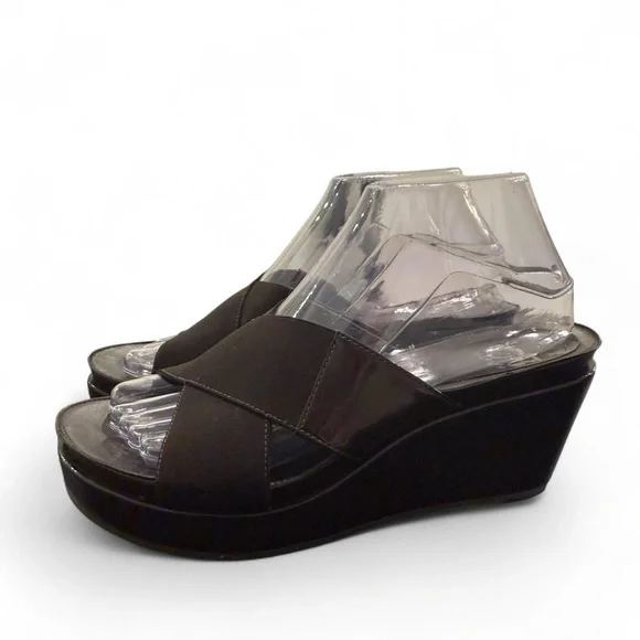 Gianni Bini Dark Brown Wedge Sandals - Picture 5 of 8